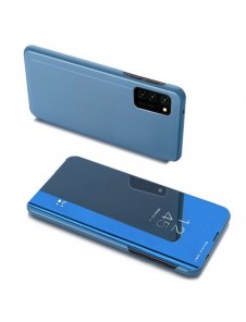Clear View Case flip-fodral för Samsung Galaxy A03s (166.5) blå
