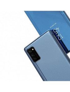 Clear View Case flip-fodral för Samsung Galaxy A03s (166.5) blå