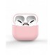 Fodral för AirPods 2 / AirPods 1 Silikonmjukt hörlursfodral Rosa (fodral C)