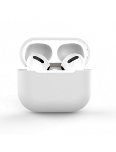 AirPods Pro Fodral Silikon Mjukt hörlursfodral Vit (fodral C)