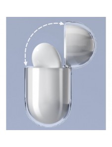 Fodral för AirPods Pro 2 / AirPods Pro Hard Hard Hörlursfodral Transparent (fodral A)