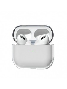 Fodral för AirPods 2 / AirPods 1 hårt hårt hörlursfodral Transparent (fodral A)