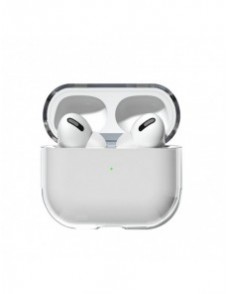 Fodral för AirPods 2 / AirPods 1 hårt hårt hörlursfodral Transparent (fodral A)