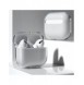 Fodral för AirPods 2 / AirPods 1 hårt hårt hörlursfodral Transparent (fodral A)