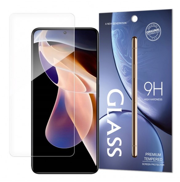 Tempered Glass 9H skärmskydd Xiaomi Redmi Note 11 Pro + / 11 Pro (förpackning - kuvert)