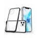 Klart 3-i-1 fodral för iPhone 11 Pro Max fodral gel skal med ram svart