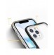 Klart 3-i-1 fodral för iPhone 11 Pro Max fodral gel skal med ram svart