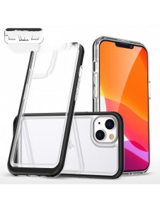 Klart 3-i-1 fodral för iPhone 13 mini gel skal med ram svart