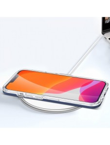 Klart 3-i-1 fodral för iPhone 13 mini gel skal med ram blå