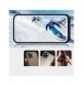 Klart 3-i-1 fodral för iPhone 13 fodral gel skal med ram svart