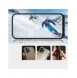 Klart 3-i-1 fodral för iPhone 13 Pro frame gel skal svart