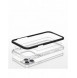 Klart 3-i-1 fodral för iPhone 13 Pro frame gel skal svart