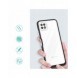 Genomskinligt 3-i-1 fodral för Samsung Galaxy A22 5G Frame Gel Cover Svart