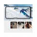 Genomskinligt 3in1-fodral för Samsung Galaxy A22 4G Frame Gel Cover Svart