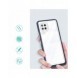 Genomskinligt 3-i-1 fodral för Samsung Galaxy A42 5G Frame Gel Cover Blå