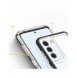Genomskinligt 3-i-1 fodral för Samsung Galaxy S21 + 5G (S21 Plus 5G) Ram Gel Cover Svart