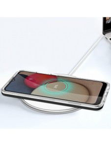 Klart 3-i-1 fodral för Samsung Galaxy A03s (166) ram gelöverdrag svart