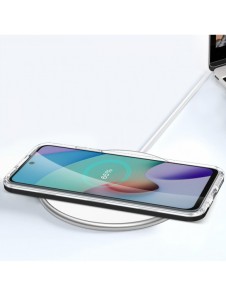 Genomskinligt 3-i-1 fodral för Xiaomi Redmi 10 Frame Gel Cover Svart