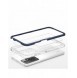 Genomskinligt 3-i-1 fodral för Xiaomi Redmi 10 Frame Gel Cover Blue