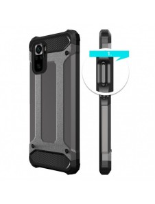 Hybrid Armor Case Tough Rugged Cover för Xiaomi Redmi Note 11T 5G / Redmi Note 11S 5G / Poco M4 Pro 5G blå