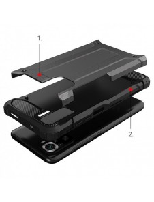 Hybrid Armor bepansrat hybridfodral Xiaomi Redmi Note 11 Pro+ 5G (Kina) / 11 Pro 5G (Kina) / Mi11i HyperCharge / Poco X4 NFC