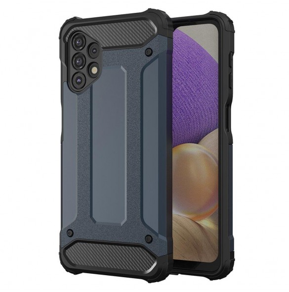 Hybrid Armor Case Tough Rugged Cover för Samsung Galaxy A33 5G blå