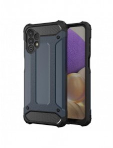 Hybrid Armor Case Tough Rugged Cover för Samsung Galaxy A73 blå