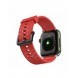 Klockarmband Y-armband för Apple Watch 7 / SE (41/40 / 38mm) klockband rött
