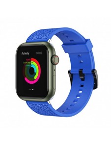 Klockarmband Y-armband för Apple Watch 7 / SE (41/40 / 38mm) klockband blå