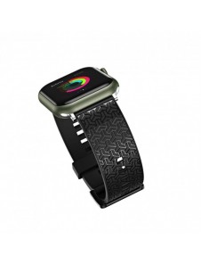 Klockarmband Y-armband för Apple Watch 7 / SE (41/40 / 38mm) klockband svart