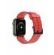 Klockarmband Y-armband för Apple Watch 7 / SE (45/44 / 42mm) armband rött
