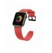 Klockarmband Y-armband för Apple Watch 7 / SE (45/44 / 42mm) armband rött