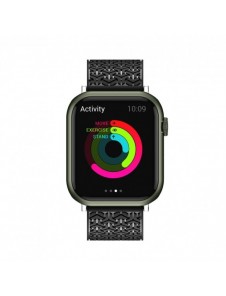 Klockarmband Y-armband för Apple Watch 7 / SE (45/44 / 42mm) klockarmband svart