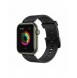 Klockarmband Y-armband för Apple Watch 7 / SE (45/44 / 42mm) klockarmband svart