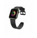 Klockarmband Y-armband för Apple Watch 7 / SE (45/44 / 42mm) klockarmband svart