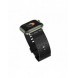 Klockarmband Y-armband för Apple Watch 7 / SE (45/44 / 42mm) klockarmband svart