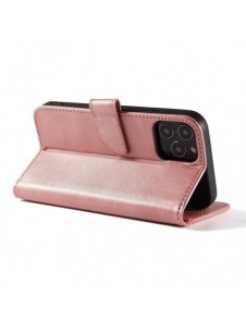 Magnetfodral elegant fodralfodral flipfodral med stativfunktion Xiaomi Redmi 10 rosa