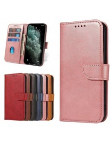 Magnetfodral elegant fodralfodral flipfodral med stativfunktion Xiaomi Redmi 10 rosa