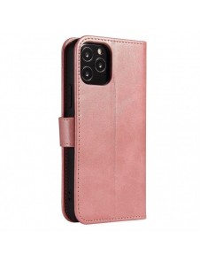 Magnetfodral elegant fodralfodral med flik och stativfunktion Poco M4 Pro 5G rosa