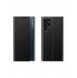 Nytt Sleep Case-fodral med stativfunktion för Samsung Galaxy S22 Ultra svart