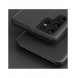 Eco Leather View Case elegant fodral med flip-fodral och stativfunktion för Samsung Galaxy S22 Ultra black