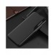 Eco Leather View Case elegant fodral med flip-fodral och stativfunktion för Samsung Galaxy S22 + (S22 Plus) svart