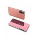 Clear View Case Flip Cover för Samsung Galaxy S22 + (S22 Plus) rosa