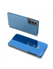Clear View Case flip-fodral till Samsung Galaxy S22 blå