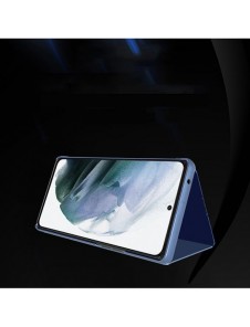 Clear View Case flip-fodral till Samsung Galaxy S22 blå