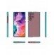 Spring Case cover gelfodral med färgad ram för Samsung Galaxy S22 Ultra svart