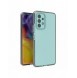Spring Case cover gel TPU skal med färgad ram för Samsung Galaxy A73 svart