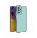 Spring Case cover gel TPU skal med färgad ram för Samsung Galaxy A73 ljusrosa