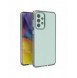 Spring Case cover gel cover med färgad ram för Samsung Galaxy A33 5G svart