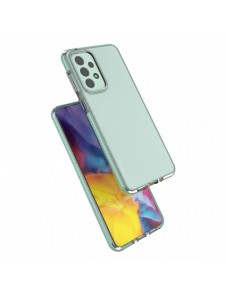 Spring Case cover gel cover med färgad ram för Samsung Galaxy A33 5G svart